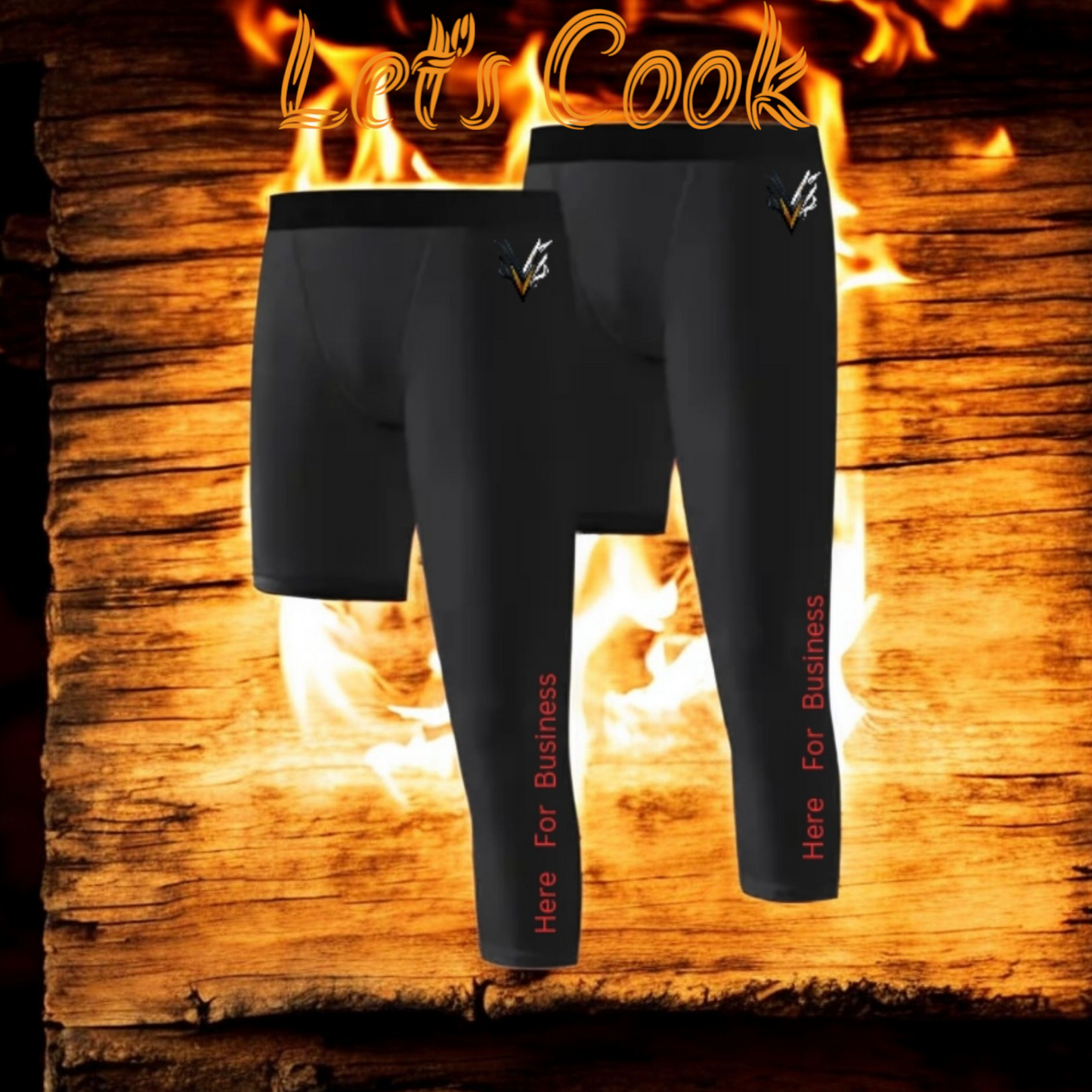 Vendetta's "Business" One Legged Compression Shorts